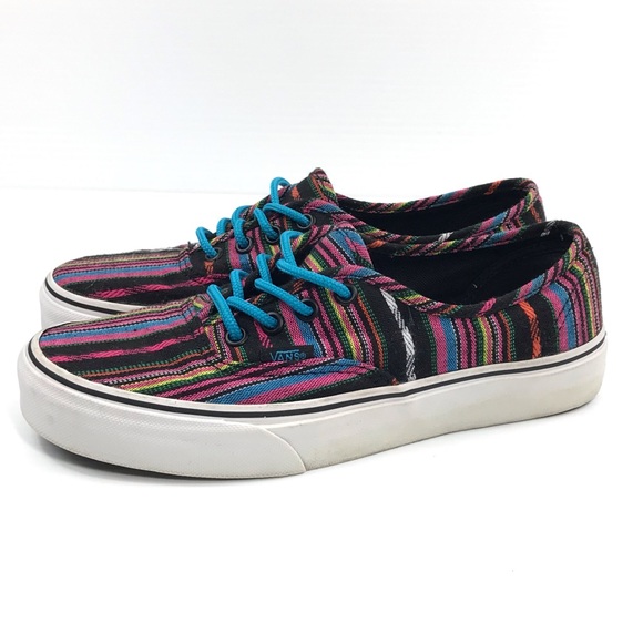 Vans Shoes - Vans Authentic Lo Top Guate Stripe Skate Shoes